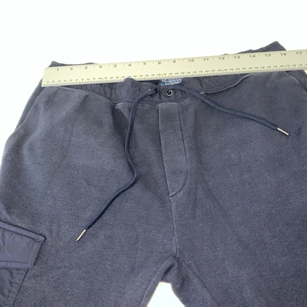 Polo Ralph Lauren Hybrid Quarter-Zip Hoodie & Cargo Jogger Tracksuit - Navy Blue